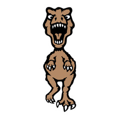 Velociraptor T-Rex Tyrannosaurus Dinosaur Dino Raptor Attack