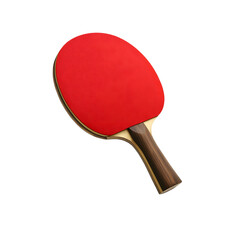 Red Ping Pong Table Tennis Paddle