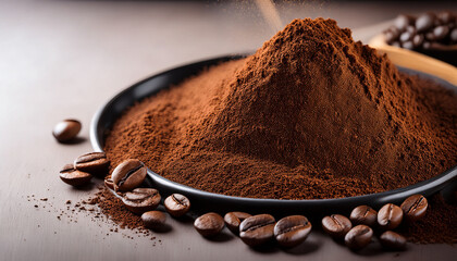 coffee powder is the starting point for many popular coffee drinks