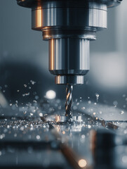 Industrial metalworking cutting process by milling cutter