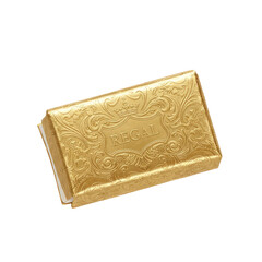 Discover opulent luxury with this stunning gold embossed book featuring regal detailing and ornate patterns