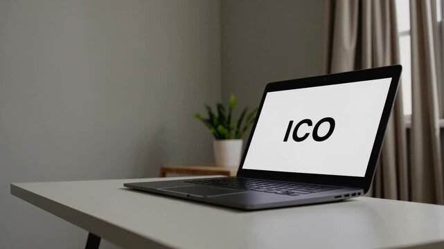 Exploring digital trends from a minimalist workspace with focus on ICO concepts and technology