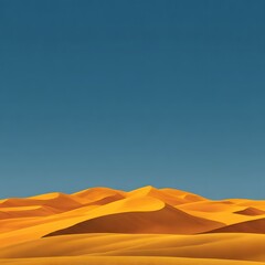 Fototapeta premium the desert is shown in this image