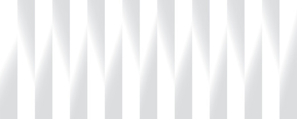 Abstract geometric white and gray color, modern design stripes background with vertical straight lines, gradient pattern. Vector illustration.