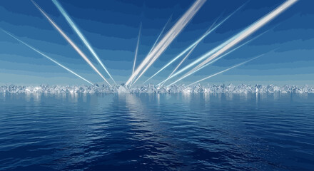 Obraz premium Conceptual Abstract Flow