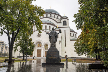 The Cathedral of Saint Sava in Belgrade.