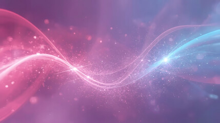 Fototapeta premium Radiant Abstract Neon Glow