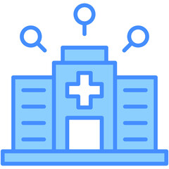 Obraz premium Hospital Icon