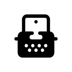 Two black hearts one larger and one smaller overlapping each other in a simple graphic illustration