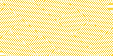 Yellow instant noodle, pasta and spaghetti texture with geometric wavy lines. Ramen, pasta vector pattern. Background abstract food illustration