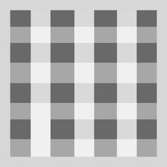 Checkered (gingham) pattern in grayscale.