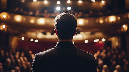 Fototapeta premium The Wexford Opera Festival unfolds as a spectacle of sound, culture, and elegance in Ireland, where the small coastal town is transformed into an international stage of opera excellence.