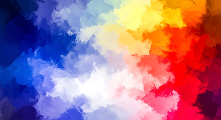 Experience a burst of color with this dynamic abstract watercolor texture Featuring a lively blend of hues and expressive brushstrokes it offers a rich visual element for any creative endeavor