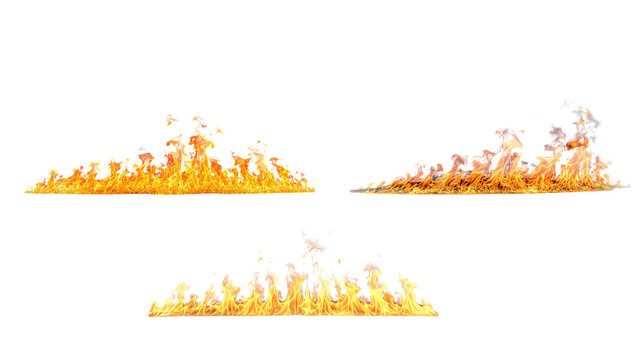 Fire Line on transparent background png