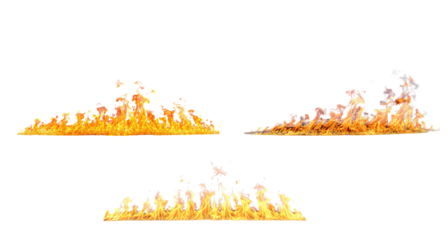 Fire Line on transparent background png