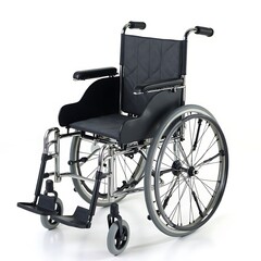 Fototapeta premium Examining a Lightweight Manual Wheelchair for Healthcare Needs