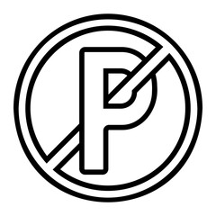 parking Line Icon