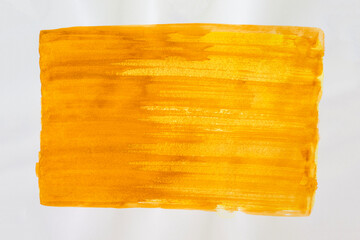 Bold Yellow Watercolor Texture for Artistic Design © 코끼리 잠자는