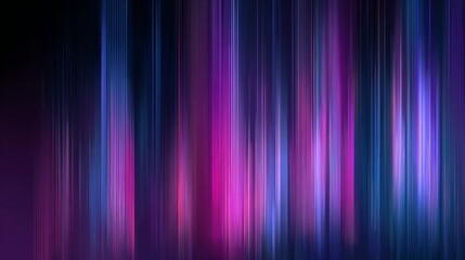 Fototapeta premium abstract background, vertical pink blue neon lines, plasma jets. Virtual northern lights, aurora borealis.