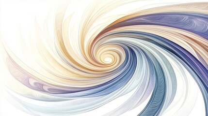 A swirling abstract design with soft colors, creating a sense of movement and fluidity.