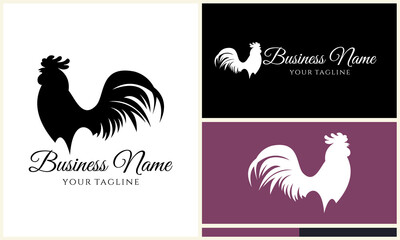 Rooster Logo Design Variations. (26)