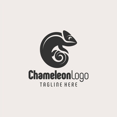 Black White Chameleon Creative Identity
