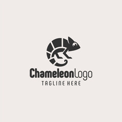 Minimalist Chameleon Identity Black White