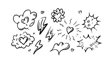 Comic Book Sound Effect Burst explosion