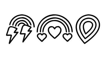 Egyptian Sun God Ra Hieroglyph Silhouette ancient egypt symbol