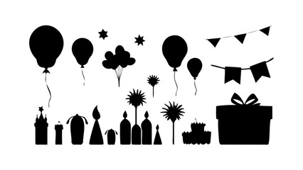 Minimalist black silhouette of a book with pages fanned out open book