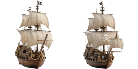 海賊船　船　乗り物