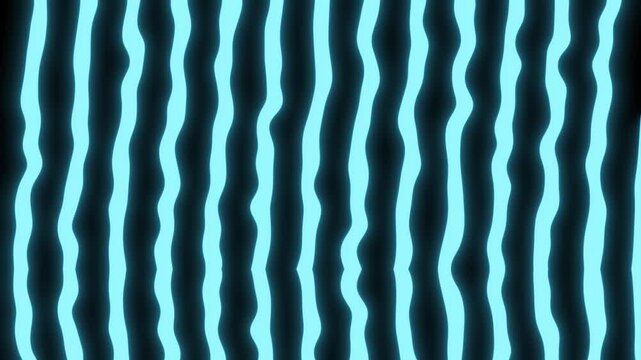 High-contrast glowing blue wave lines animated downward, perfect for futuristic themes and glowing background textures.
