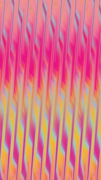 Abstract Pink Yellow Gradient Striped Background &ndash; Vibrant Futuristic Pattern