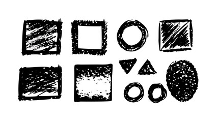 Abstract Chalky Strokes and Splatters chalk texture