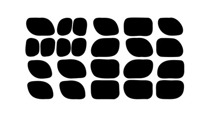 Abstract Geometric Feather Silhouette graphic