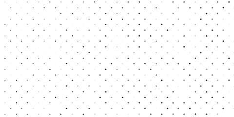 Transparent dotted halftone gradient texture. Vanishing polka dot background. Repeating dots gradation vector abstract modern art