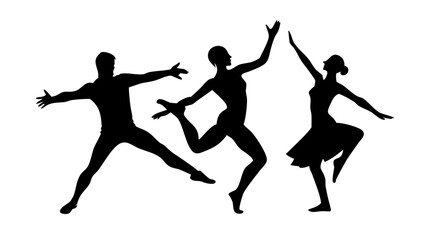 Couple embracing with transparent background silhouette