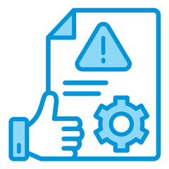 Compliance Blue Icon