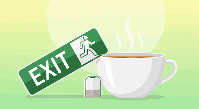 Escaping To Warm Tea, Finding Peace, And Refreshment Away From The Turmoil