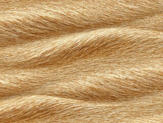 Beige fur texture, wavy patterns