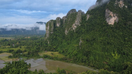 Obraz premium Vangvieng LAOS