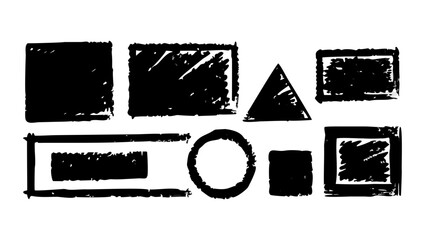 Hand drawn chalk texture brush strokes abstract artistic