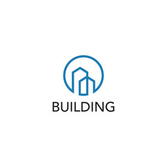 This is a building logo concept with line style. Very simple and minimalist. You can use it for business logo. 