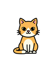 Simple White SVG Icon Template Blank Vector SVG Design for Minimalist UI