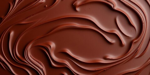 Dark chocolate background texture, rich cocoa swirls, rich texture, confectionery background