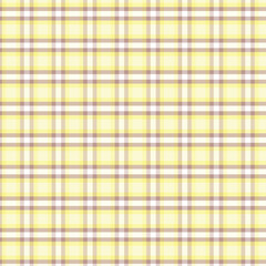 Yellow Plaid Pattern Seamless Background Texture