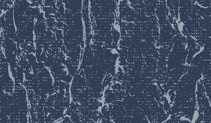 Abstract Blue and White Textured Background: Seamless Pattern Design