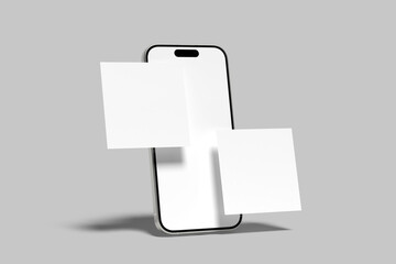 Social Media Post Blank Mockup 