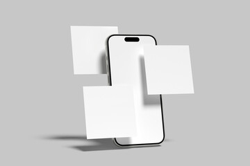 Social Media Post Blank Mockup 