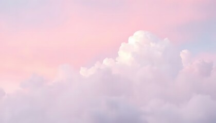 Soft pastel pink and purple sky with wispy clouds gentle abstract background texture